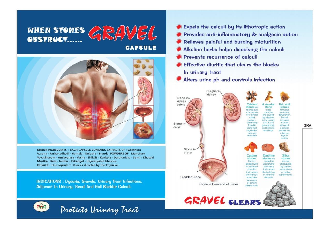 Gravel Capsules 60Cap